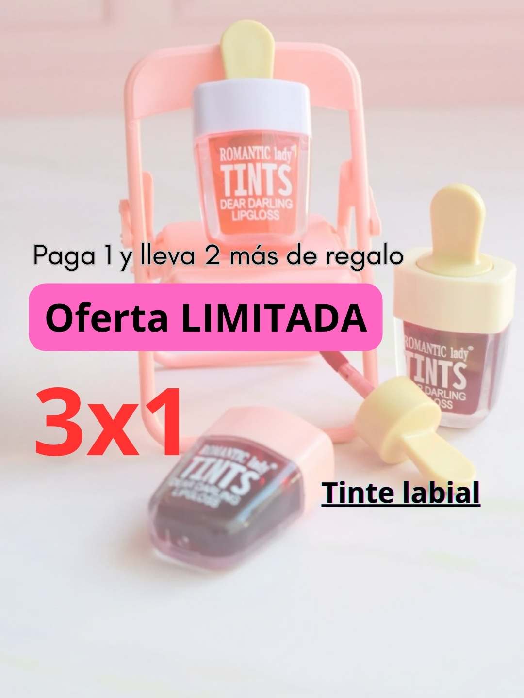💋 LUCHORO | Tinta Labial® 3x1