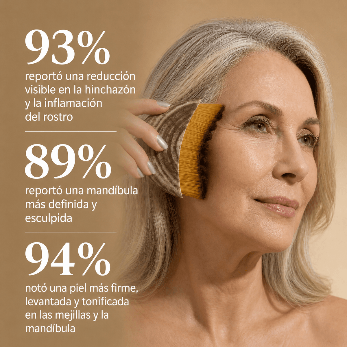 Brocha para esculpir el rostro y reducir la hinchazón 1 + 1 🎁