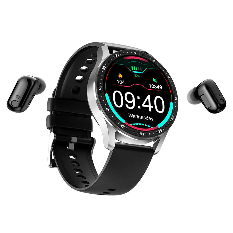 SmartwatchBuds - Reloj inteligente 2 en 1 con auriculares integrados ⌚