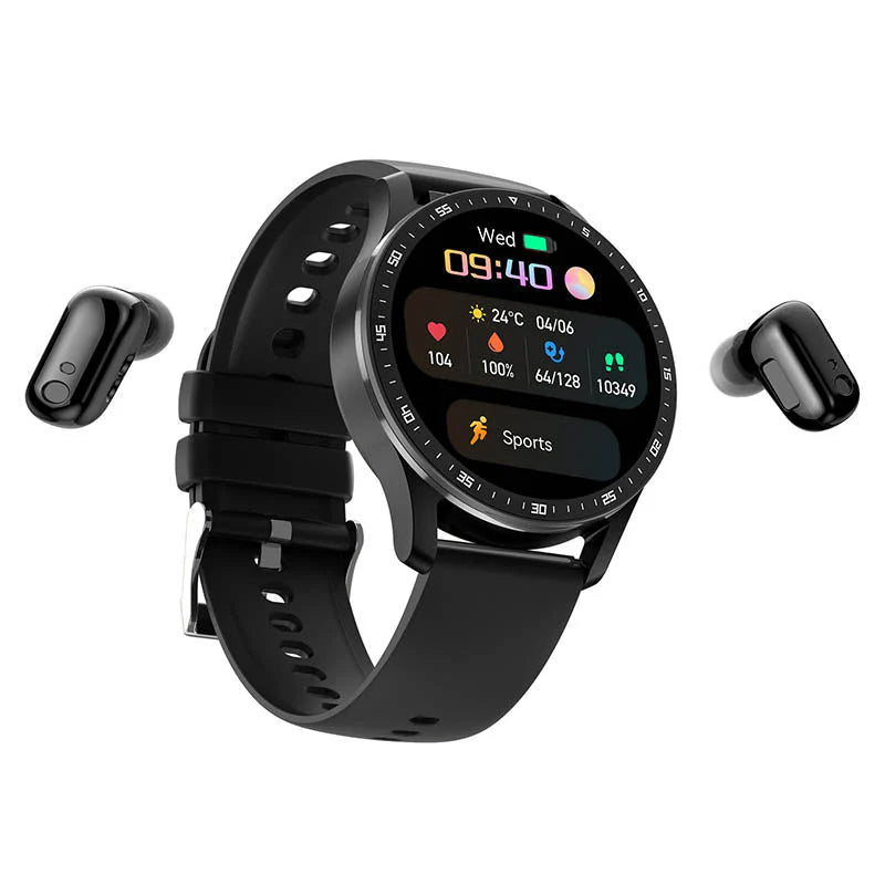 SmartwatchBuds - Reloj inteligente 2 en 1 con auriculares integrados ⌚