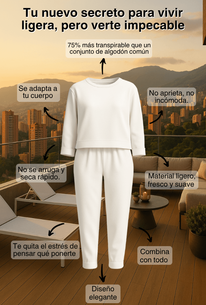 Tu outfit favorito para todo el día — sin sacrificar comodidad ni estilo.