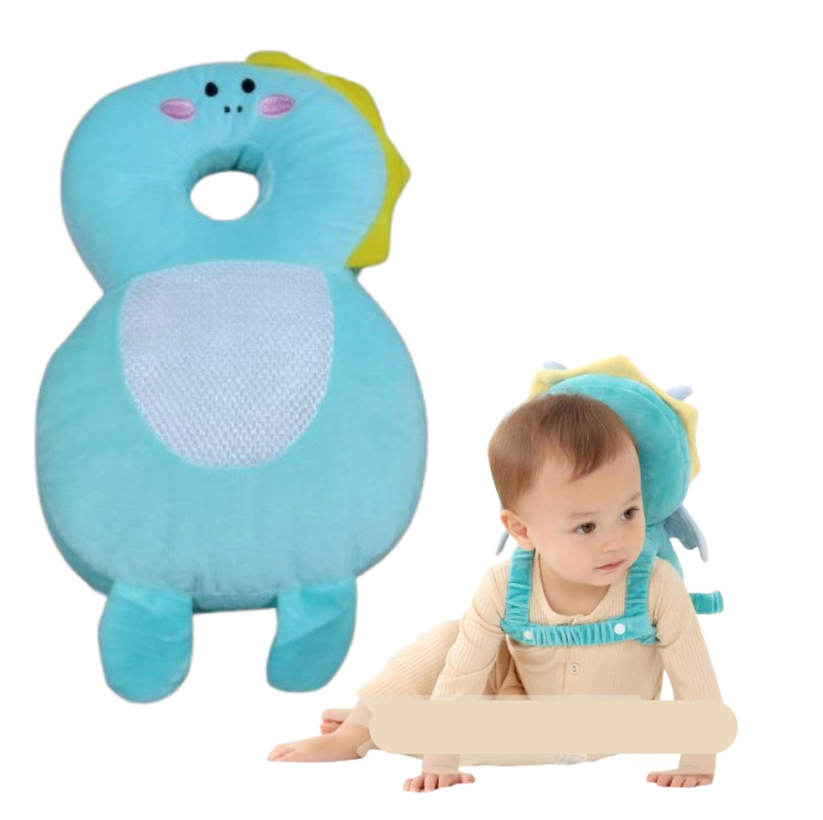 Cojin Protector Cabeza Espalda Bebe - Protege las primeras aventuras de tu bebé con ternura y seguridad💗