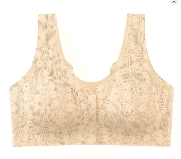 2x1 BRASIER DE BOTONES FRONTALES ELEGANCE® - 🌸El brasier que se siente como no llevar nada… pero con soporte real