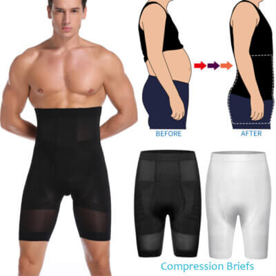 COMBO PREMIUM REDUCTOR®👉 Luce más firme y seguro con nuestro Boxer de Compresión Abdominal + Camiseta GRATIS