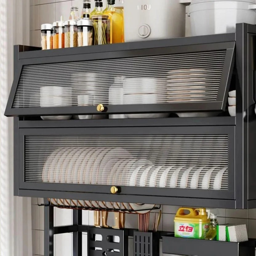Escurridor De Loza De Dos Niveles 98CM ®- 👉 Desaparece el Desorden de tu Cocina en un Solo Movimiento