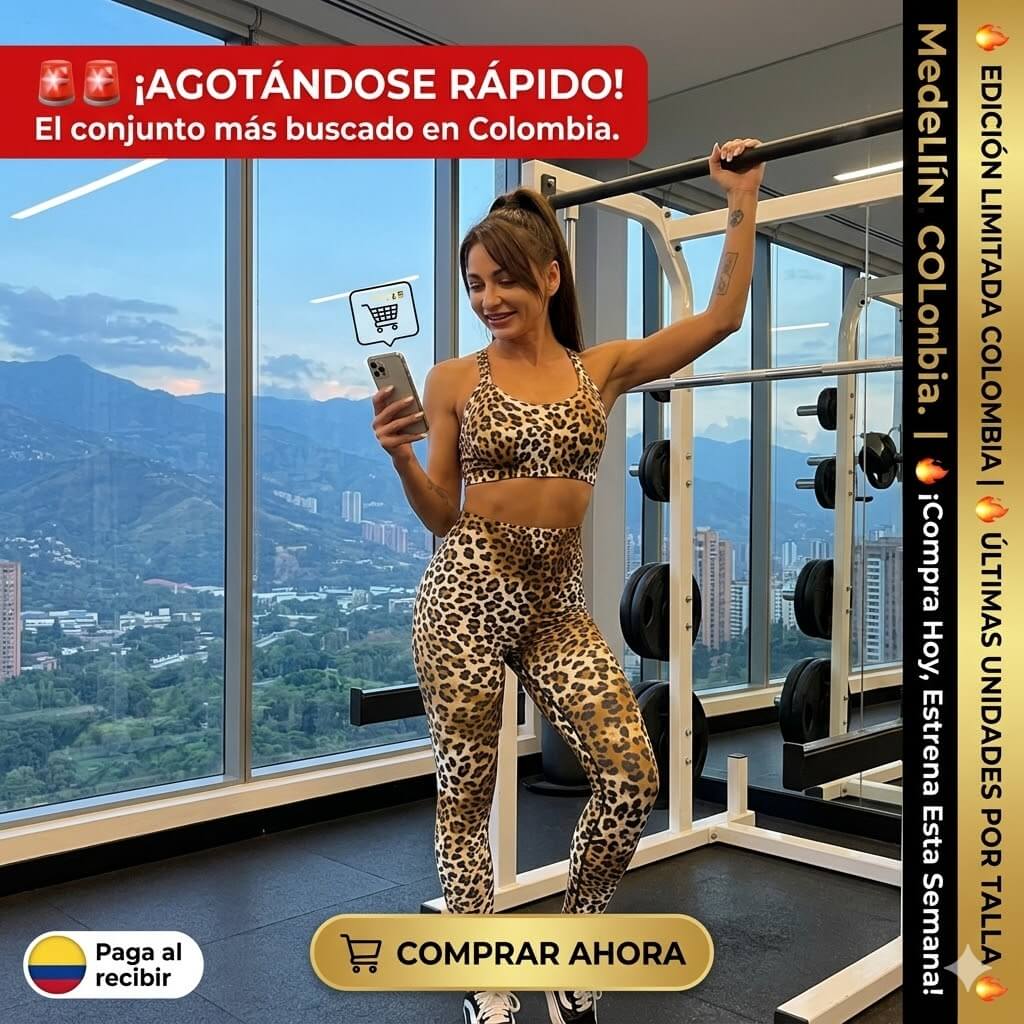 Despierta tu lado salvaje 🐆 – Conjunto Fitness que roba miradas