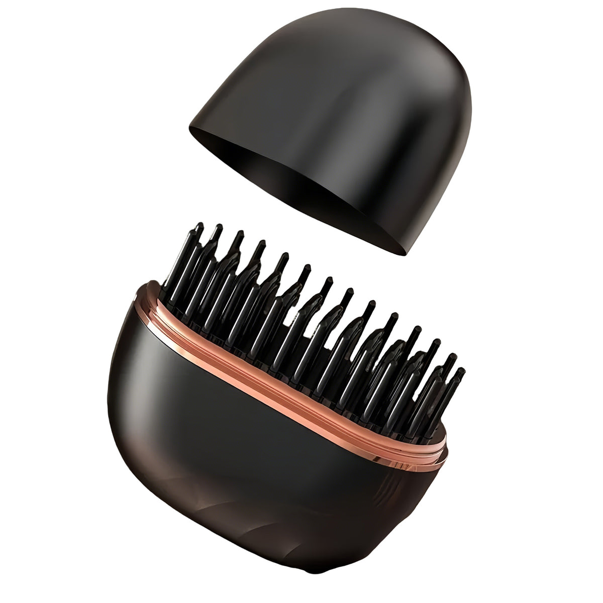Mini Cepillo Alisadora Portátil 2 en 1 – Cabello Perfecto Donde Estés💎