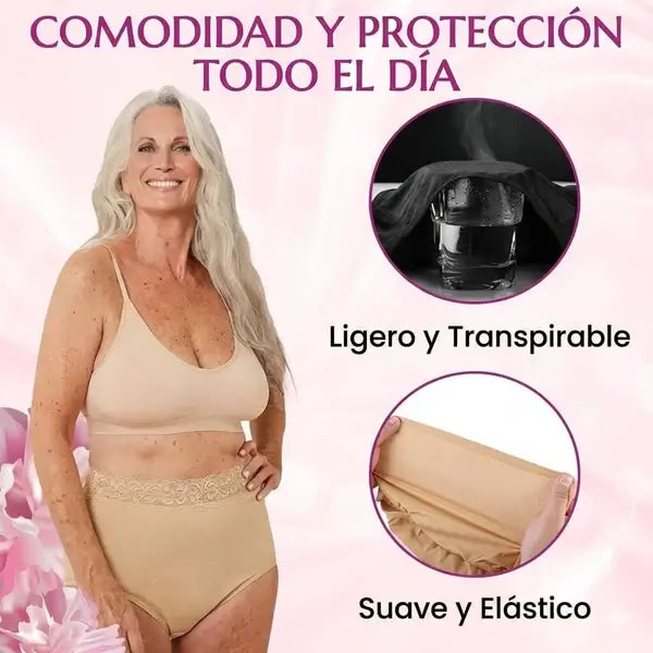 Panty DignityCare® Ultra-absorbente con control de abdomen