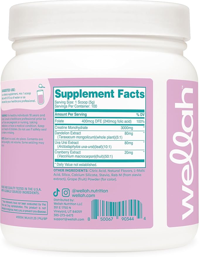🔥Wellah Pump-It-Up Creatina — Energía sólida, sabor increíble, resultados consistentes.