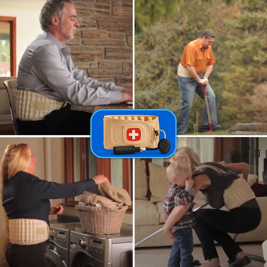 Faja Terapéutica de Descompresión Lumbar – Alivio instantáneo para tu espalda