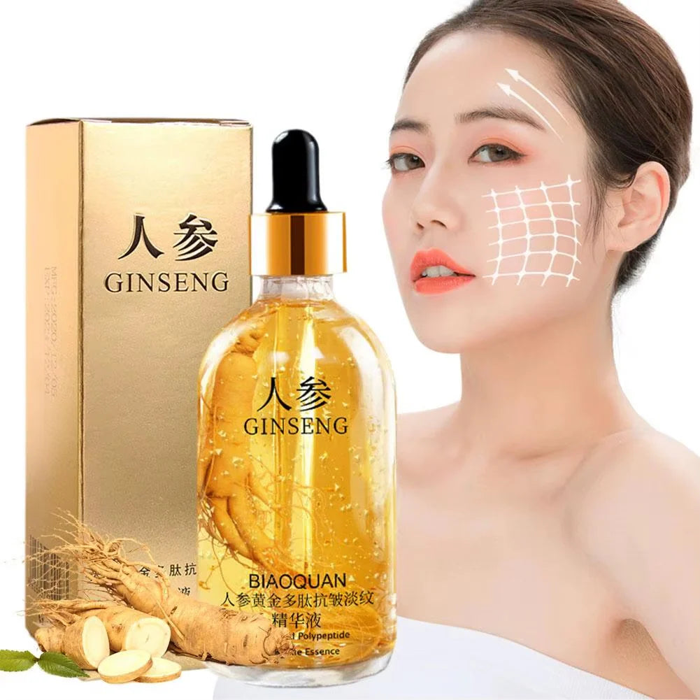 Sérum Facial Día & Noche con Ginseng – Hidratación, Energía y Luminosidad Natural 🌿✨