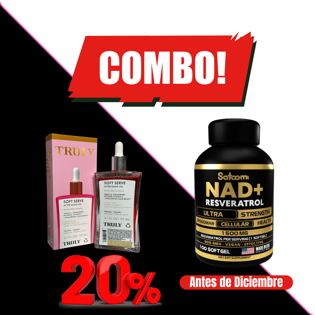 NAD resveratrol®- El combo que te hace sentir viva por dentro y suave por fuera ✨💗
