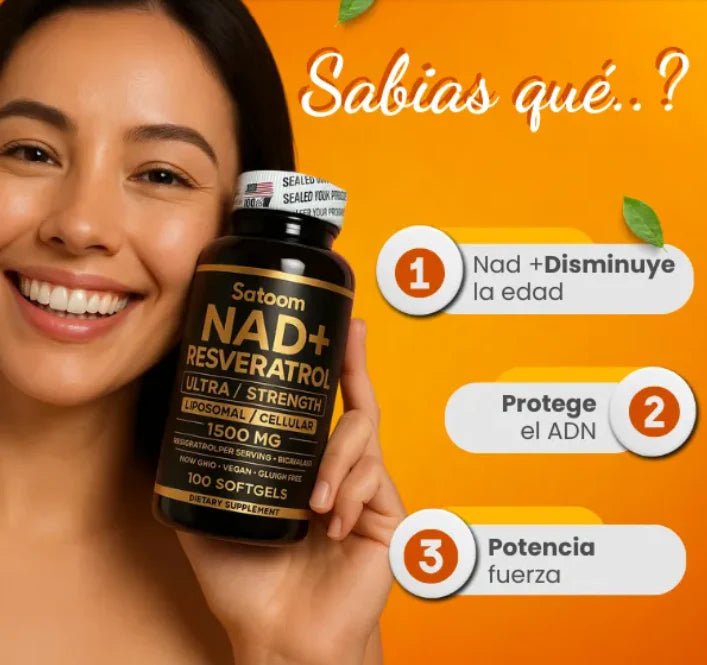 NAD resveratrol®- El combo que te hace sentir viva por dentro y suave por fuera ✨💗