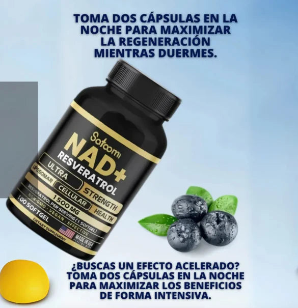 NAD resveratrol®- El combo que te hace sentir viva por dentro y suave por fuera ✨💗