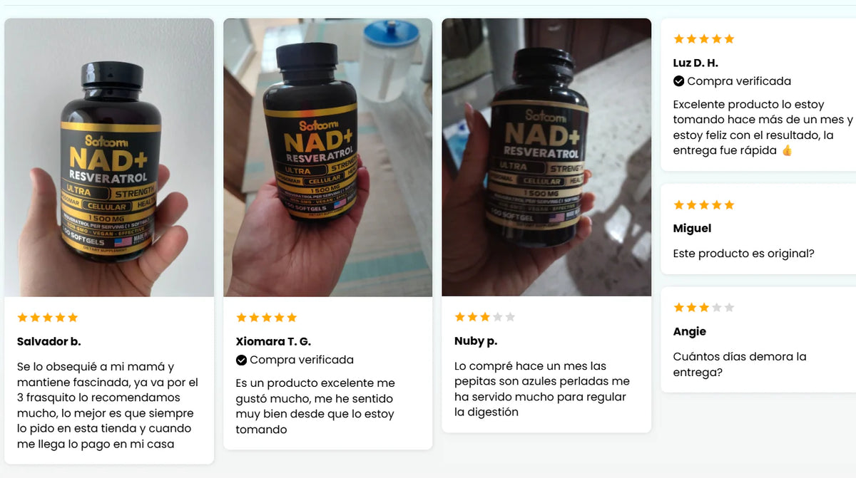 NAD resveratrol®- El combo que te hace sentir viva por dentro y suave por fuera ✨💗