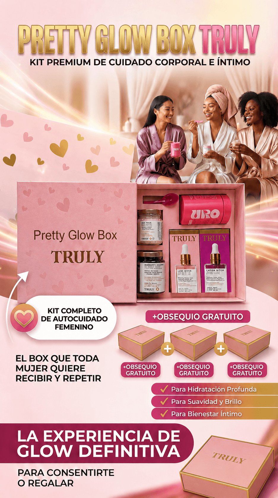 Truly Pretty Glow Box Mediana Con Serum