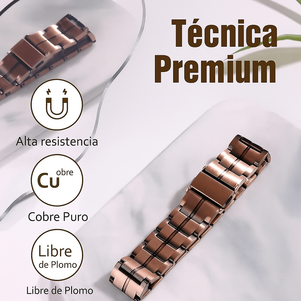 Pulsera Magnética de Cobre Premium Luchoro®