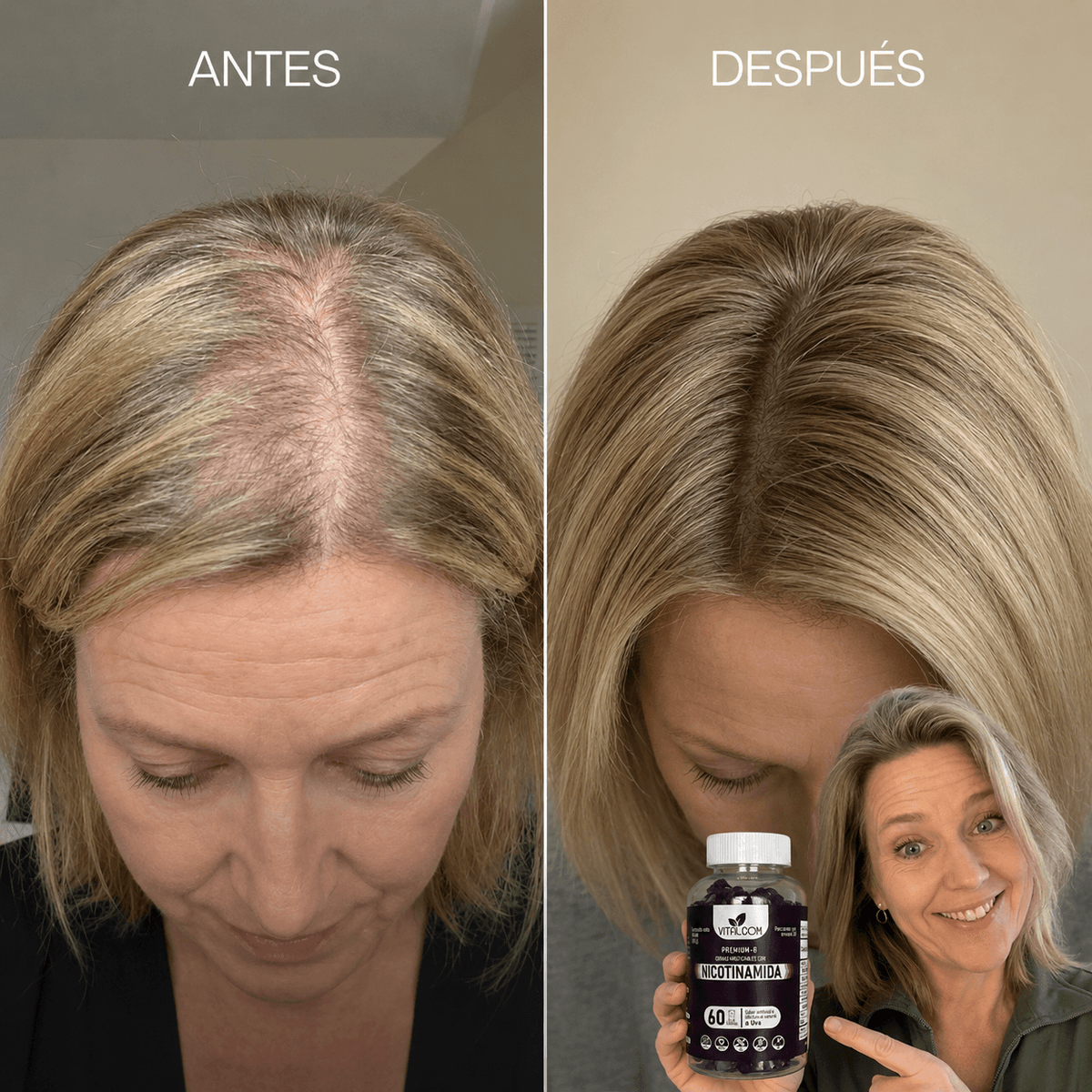 La gominola creada por dermatólogas que detiene la caída del pelo en 90 días
