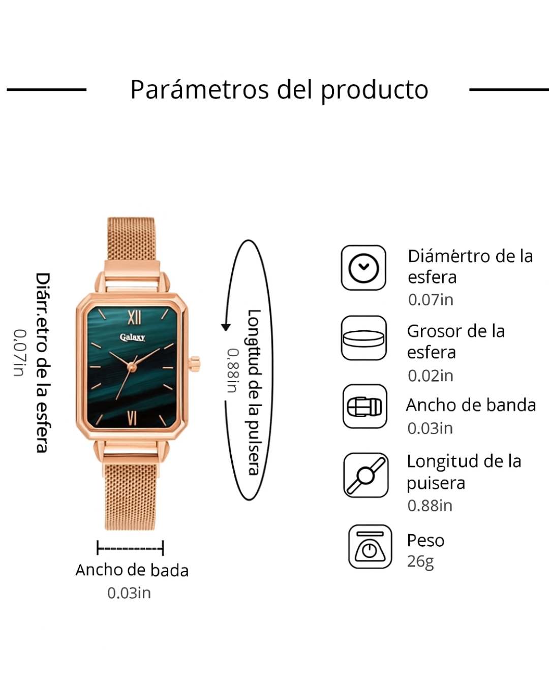 💚 LUCHORO – Combo Esmeralda Elegancia: el detalle perfecto para brillar en cada ocasión