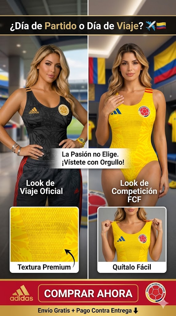 Body Selección Colombia mujer 2026