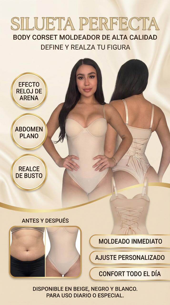 Body Corsett - Silueta perfecta 🔥💄🫦