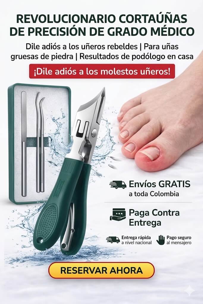 Juego de 3 Piezas -  Cortauñas Biselado con Pico de Águila, Mango Largo, Apertura de Mandíbula Ancha, Cortauñas Inclinado Anti-salpicaduras para Uñas Gruesas