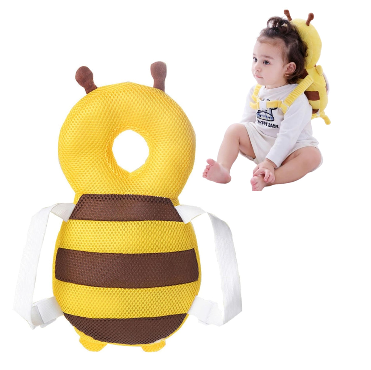Cojin Protector Cabeza Espalda Bebe - Protege las primeras aventuras de tu bebé con ternura y seguridad💗