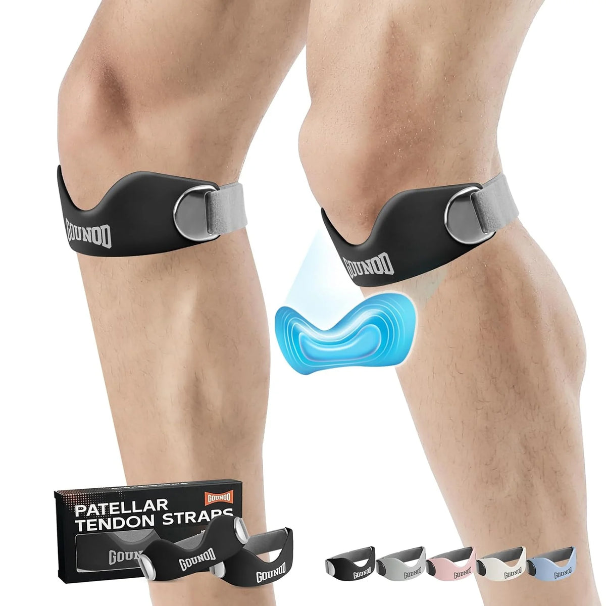 Banda de Rodilla LUCHORO 🩷 – Soporte y Comodidad para Moverte Sin Miedo