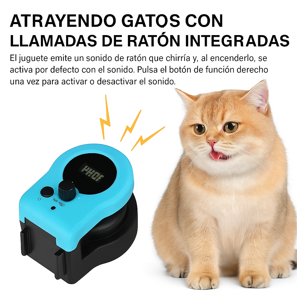 JUGUETE INTERACTIVO PARA GATOS® 😸