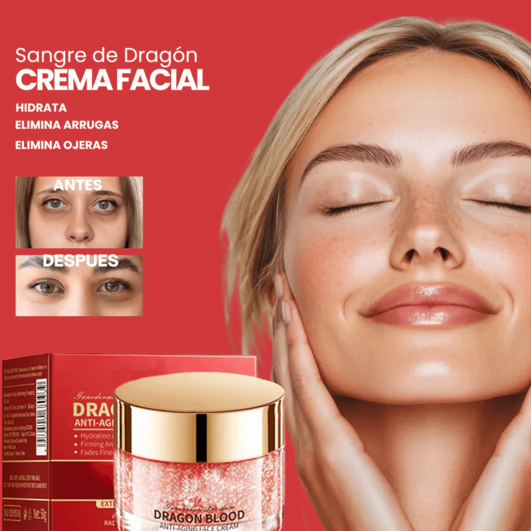 Crema Anti Edad sangre de Dragón - Reafirma la Piel y Suaviza Arrugas