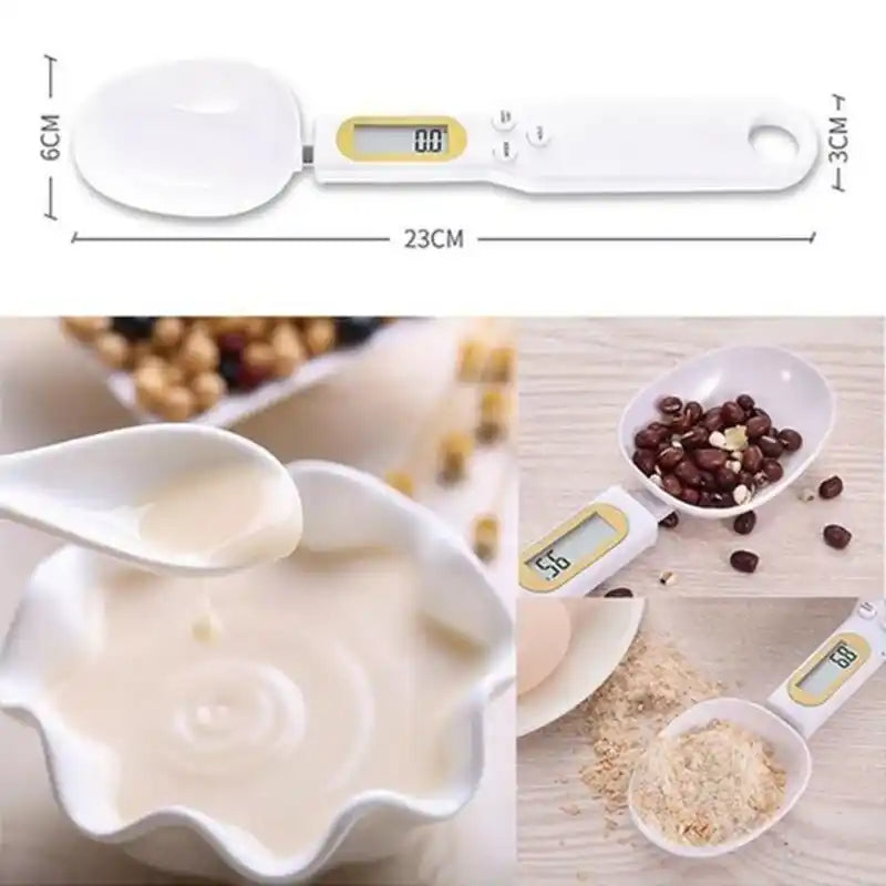 Cuchara gramera digital Premium® - Pequeño cambio, gran impacto: mide bien, come mejor