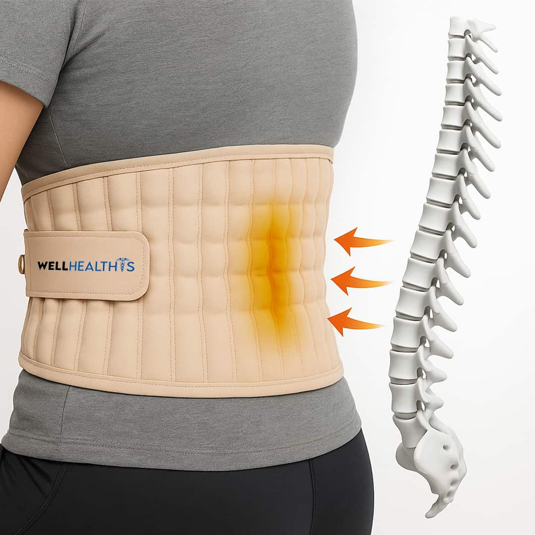 Faja Terapéutica de Descompresión Lumbar – Alivio instantáneo para tu espalda